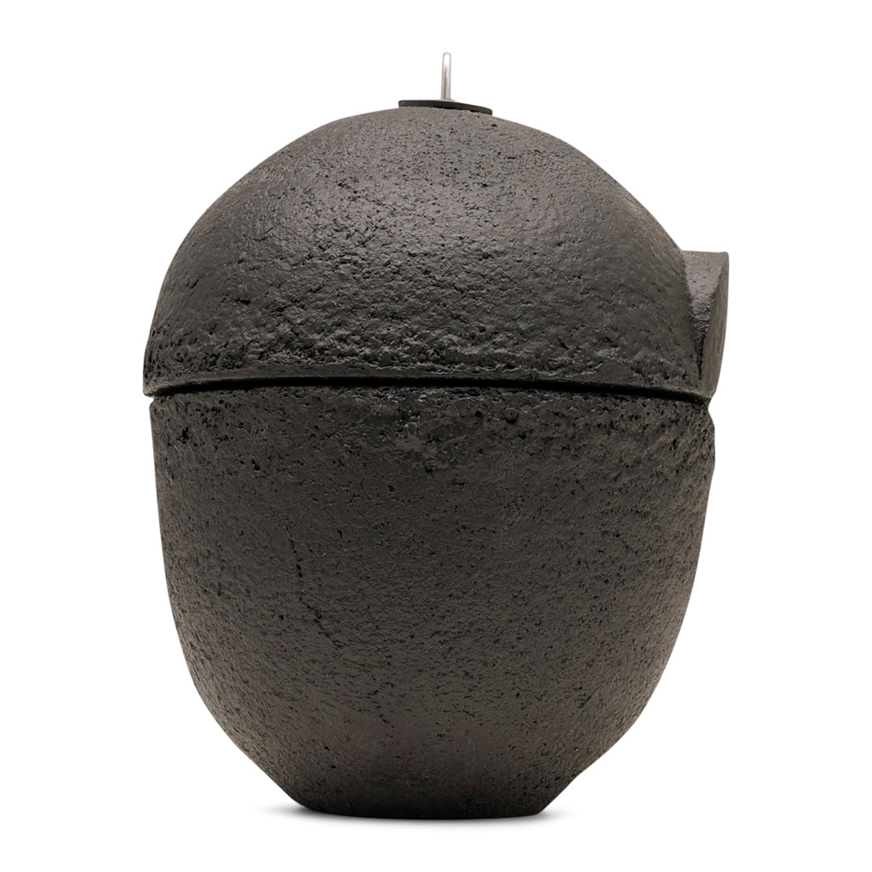 WoodStone-Nistkasten „Malaga“ 28 mm schwarz | Vogelhaus Holzbeton | CJ Wildlife